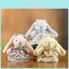 Plush Bunny Doll With Bow Tutu For Kids And Giftgiving