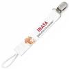 Planetee Pacifier Clip for Name INAYA Make Way for the Princess | Pacifier Clip Newborn Gift