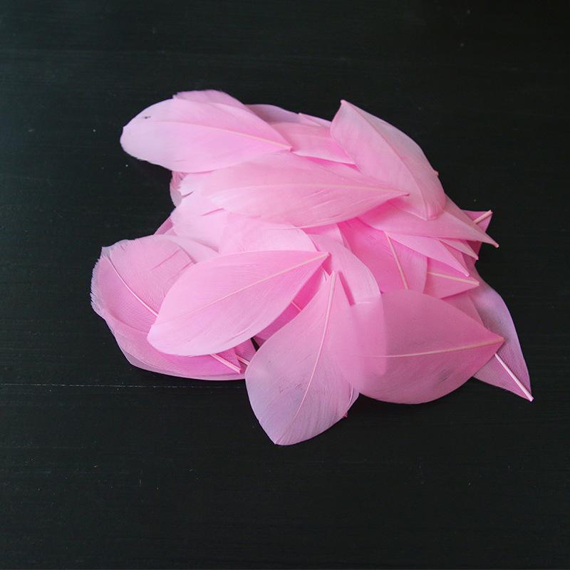 

50 шт. 26 цветов DIY ювелирные аксессуары цвет пера плавающая головка перо гусиное перо ремесло декоративный материал