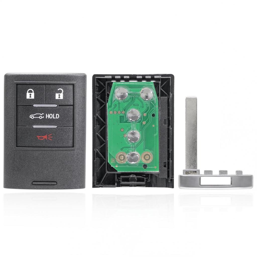 4 Buttons 315MHz  Keyless Smart Remote Car Key Fob with PCF7952 Chip NBG009768T