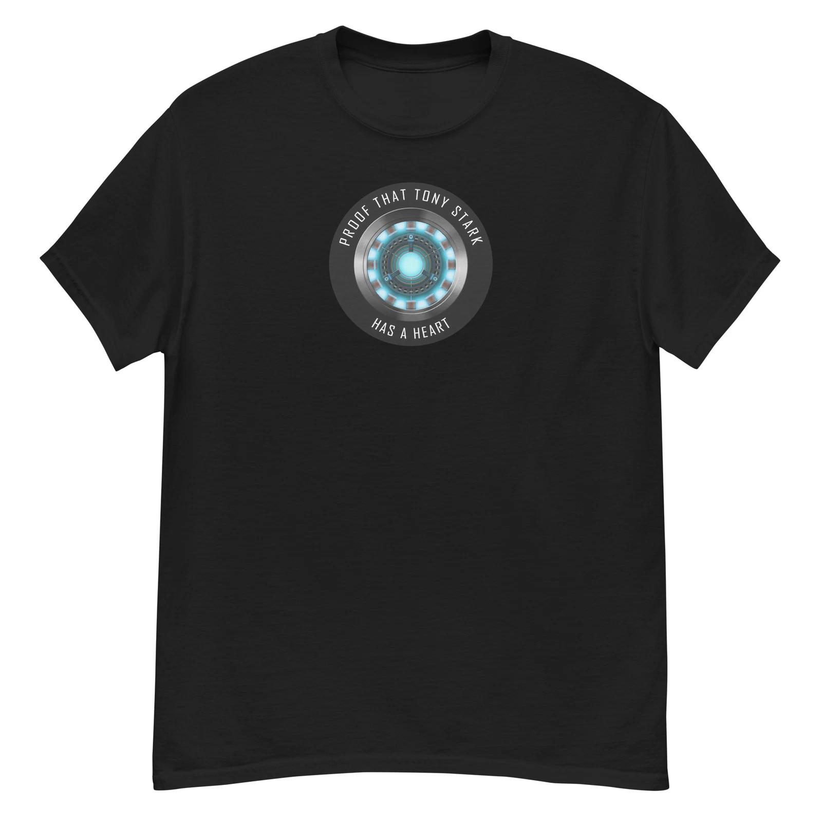 TONY ST IRON SUPER HERO HEART COOL GRAPHIC Men s classic tee 3XL