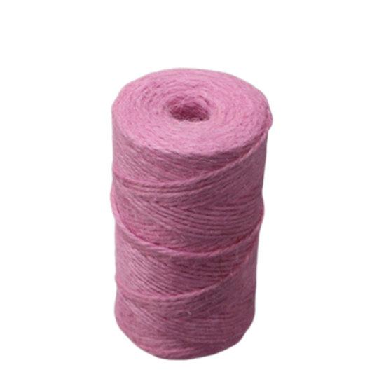 50/100cm Sznurek jutowy Lina konopna DIY Craft Sznurek Wesele Dekoracje