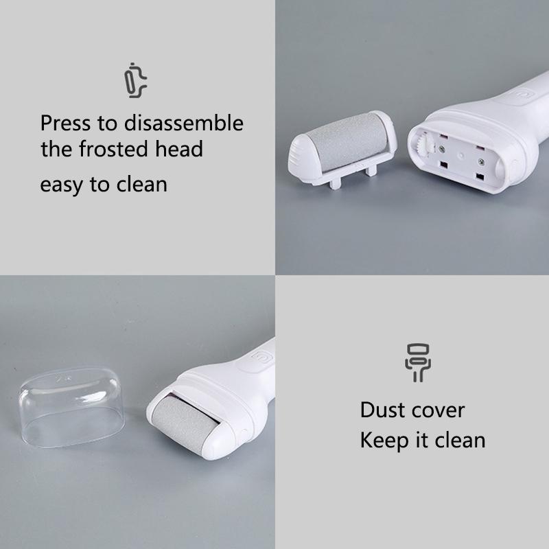 Electric Feet Calluses Remover Portable Foot Grinder Foot Care Tool Foot File Pedicure Exfoliating Remove Dead Skin USB Charging