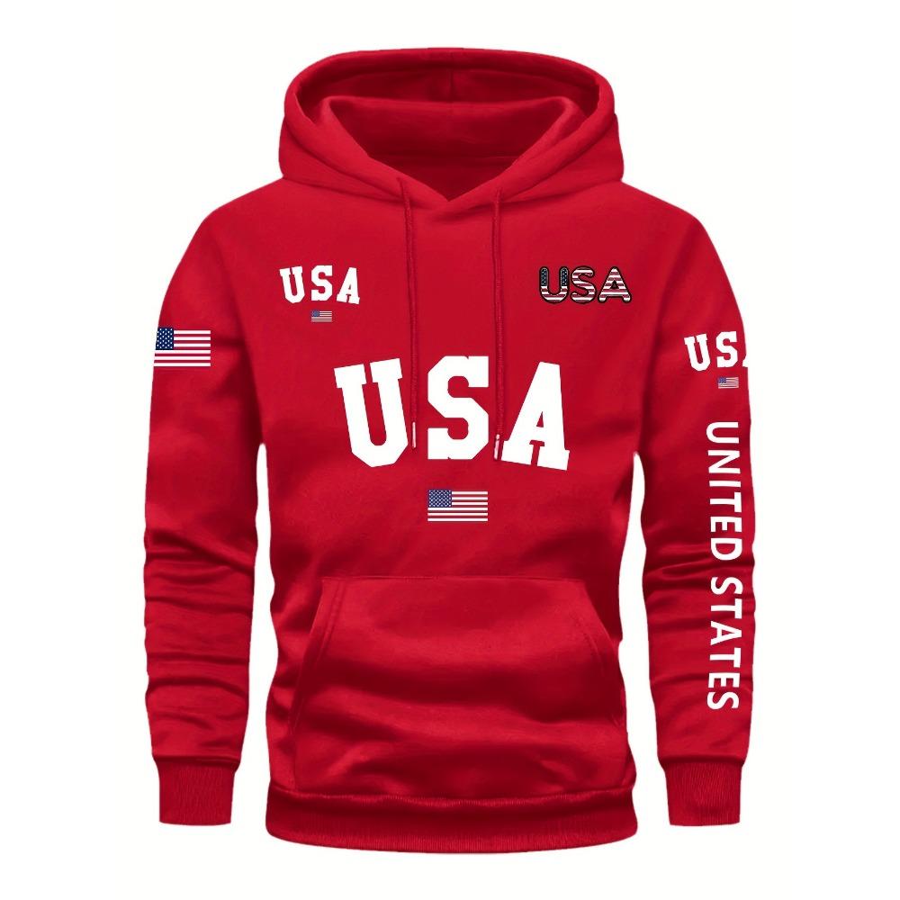 Men's Fashion Casual Hoodie Comfy Long Sleeve Pullover Hoodie Ideal For Daily And Outdoor Wear