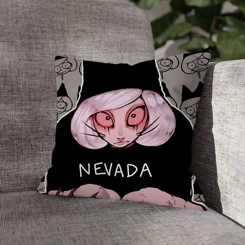 R-Rnfren Randal Luther Nyon Pillow Case For Sofa Decor Car Office Room Printing Cushion Cover Decorations and Protector