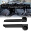 Door Armrest Cup Holder Plastic Leather Wear Resistance Replacement for   70 Series Door Armrest Drink Holder
