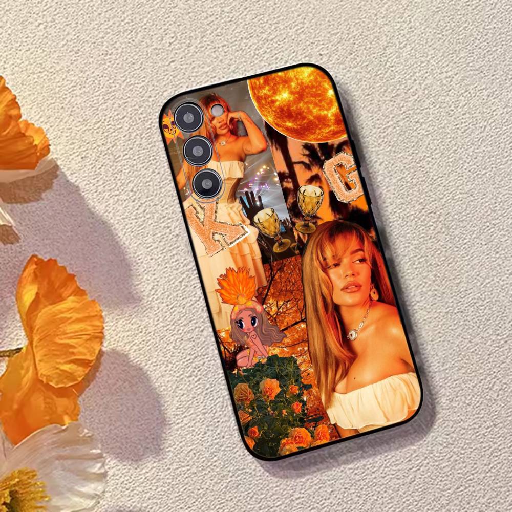 

K-Karol G Dibujos Animados Phone Case Silicone Soft For Samsung Galaxy A73,A72,A71,A70,A53,A52,A51 Samsung a41