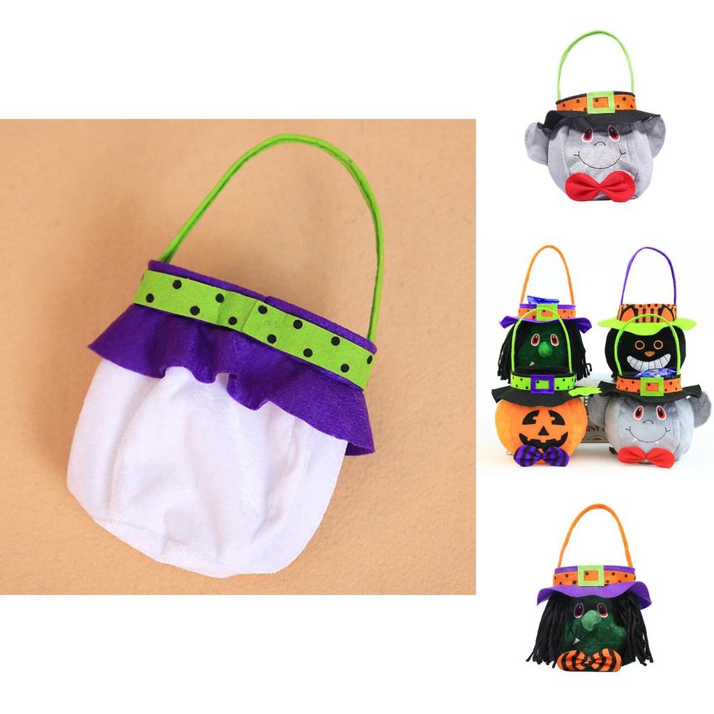Adorable Candy Bags For Kids' Halloween Treats And Party Favors