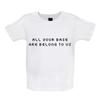 All Your Base Are Belongs To Us - Kids T-Shirt Tees Top - Retro Funny Game