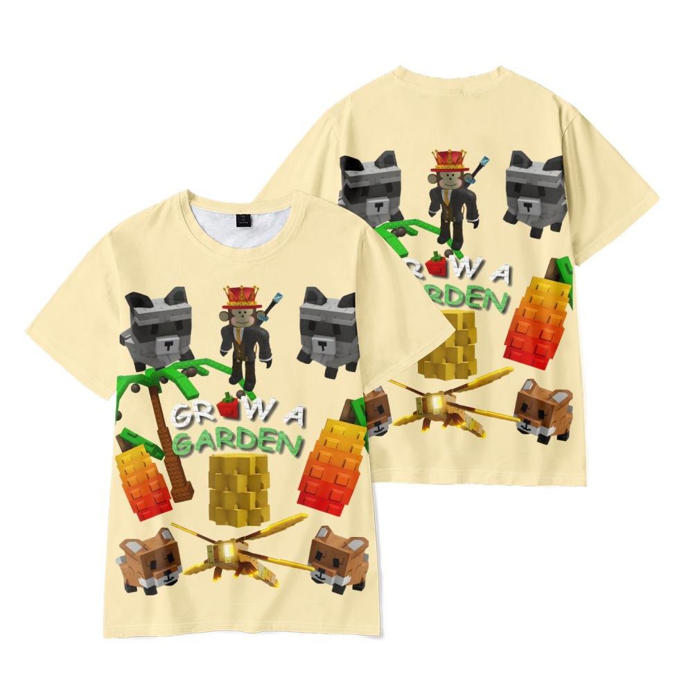 17 Colors Grow A Garden Merch 2025 Tee T-shirt Merch Men Short Sleeve Tee Unisex Tops Clothes Causal Female Y2K Tops