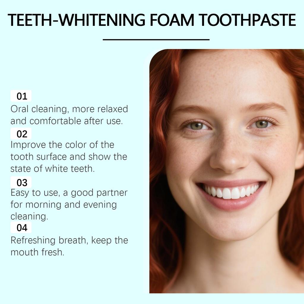 Natural Whitening Tooth Cleaning For Oral Cleaning, Removing Yellow Stains And Whitening Teeth.