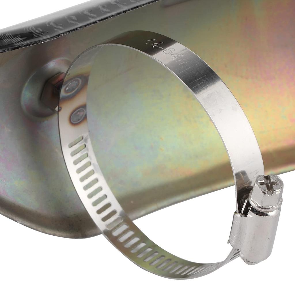 Auspuff-Hitzeschutz, Hitzeschutz für Rohr, Motorrad-Auspuff-Mittelrohr