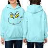 Children's Long-sleeved Loose-fitting Pullover Hoodie With Drawstring And Solid Color