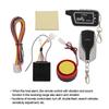 Motorcycle Two Way Alarm System Vibration Sound Alert LCD Remote Control Anti Theft Robbery Energy Saving