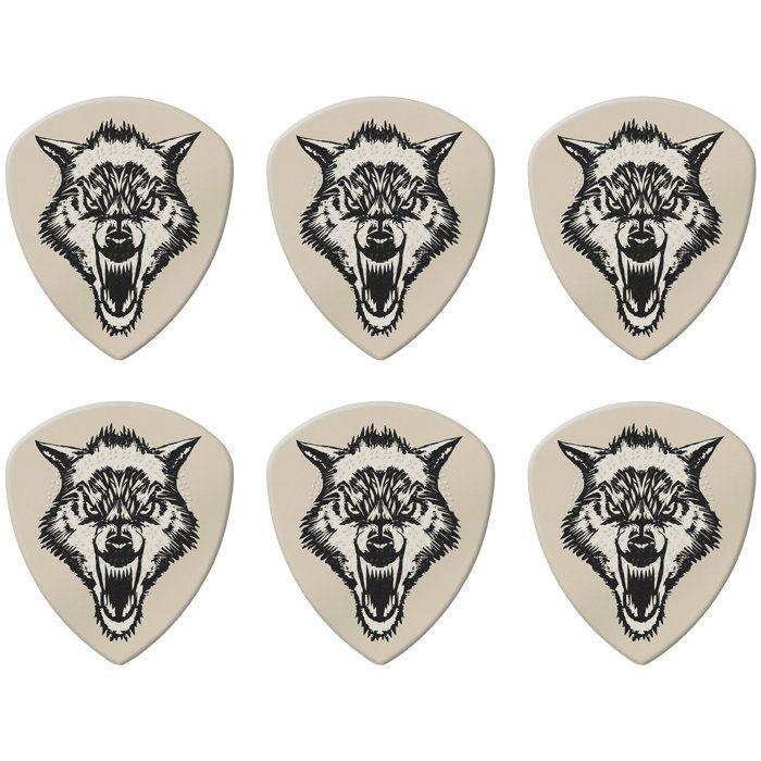 Médiators JIM DUNLOP - Hetfield's White Fang - 1,14mm - Blanc