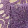 Elegant Flower Sheer Window Curtain Voile Drapery Panel 39''x98'' Purple