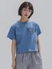 Aenhacheu Heartrose Drawing Tee_Blue