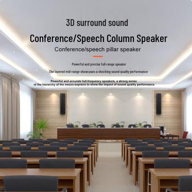 Weishu Professional 500W Passive Linear Array Column Speaker