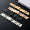 20mm 22mm Stainless Steel Watchband Quick Release Metal Watch Strap Black Silver Rose Gold Replacement Bracelet for Men Woman