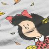 Autumn Leaves Quino Comic Argentino 4xl Tshirt Mafalda Cartoon Style Tops Casual T Shirt Female Tee Unique