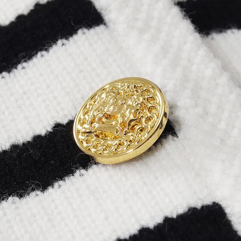 GOELIA Women's French Style Wool Blend Tweed Jacket