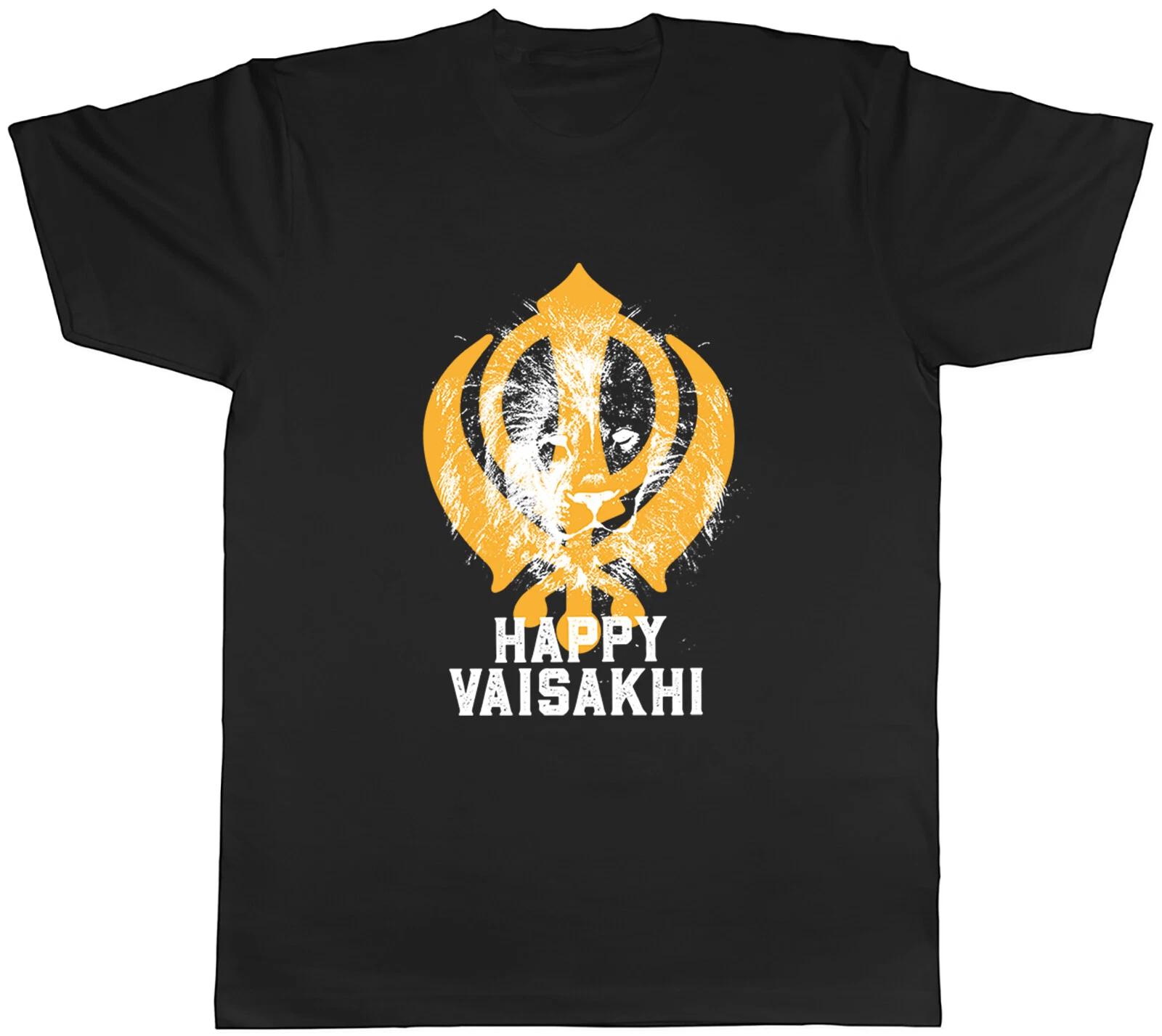Happy Vaisakhi Mens Unisex T-Shirt Tee Gift XXXXL