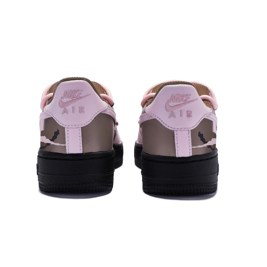 Nike Air Force 1 811 Manufacturing Slip Resistant Low top Skateboard Shoes Women's Black Gray Pink DH2920-111(Team80-)