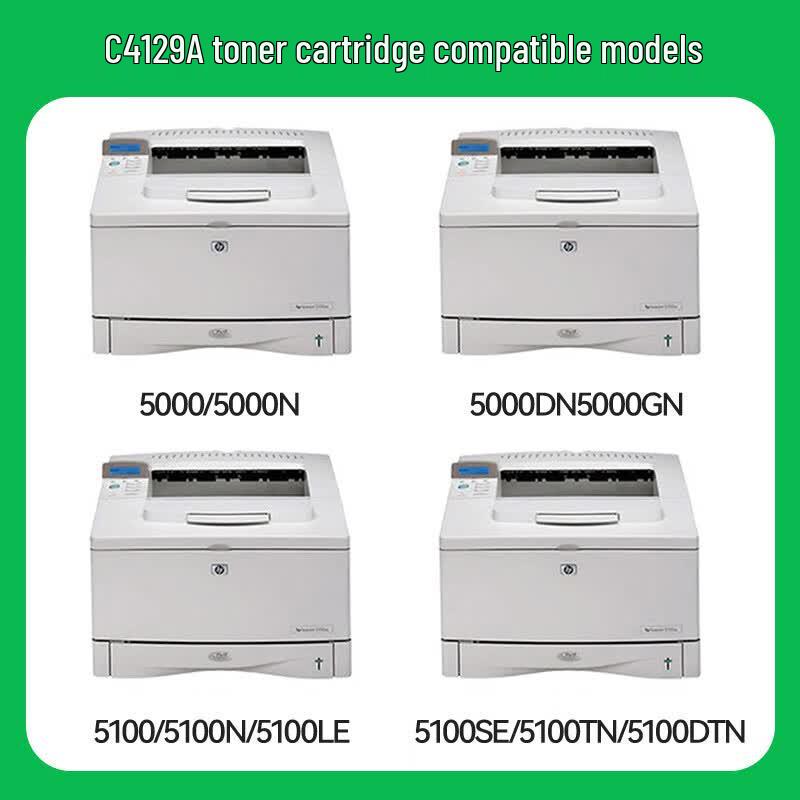 Compatible HP 29X C4129X High-Yield Black Toner Cartridge