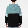 Puma Power Logo Printed Colorblock Hoodie Men Tops Blue 670937-50