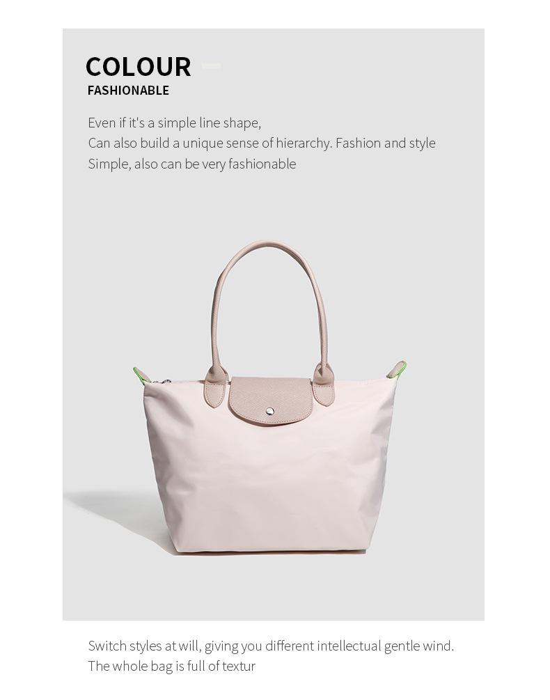 2025 Women's Lightweight Waterproof Nylon Dumpling Crossbody Tote