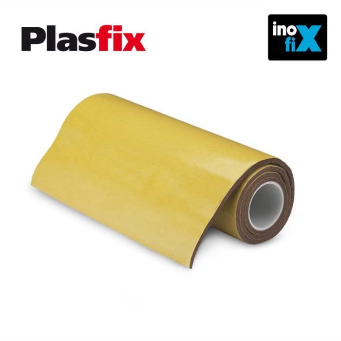 Patin en feutre - Plasfix - Marron - 200x500mm - Adhésif - Protecteur