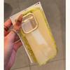 Custodia Ammortizzante in Gelatina di Lusso per iPhone 17 Pro 16 15 14 13 12 11 Pro Max Bumper Morbido Colorato Armatura Cover Estetica per Telefono
