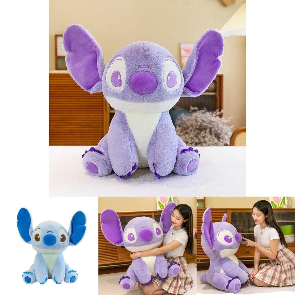 Cuddly Lilo Stitch Plush Toy Soft Polyester Doll 25/30/40/50/80cm