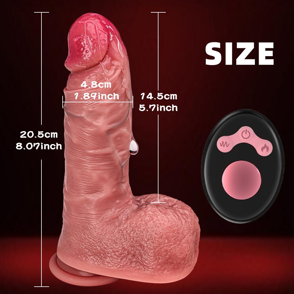 Vibrating Dildo Realistic Big Dick Artificial Penis Huge Clitoris G-spot Stimulator Anus Vagina Massager Vibrator Dildo Women Adult Sex Toy Sexy Dildo