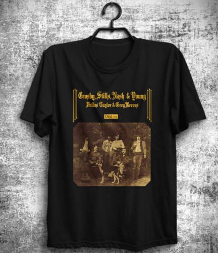 Винтажная футболка Vu Crosby, Stills, Nash & Young David Graham Neil Унисекс S