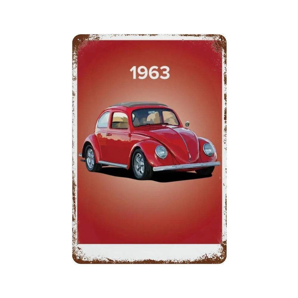 80er GTI Sport Oldtimer Oldtimer Dekoration Metall Blechschild Plakette Garage Man Cave Wohnzimmer Heim Wandkunst Poster Schilder