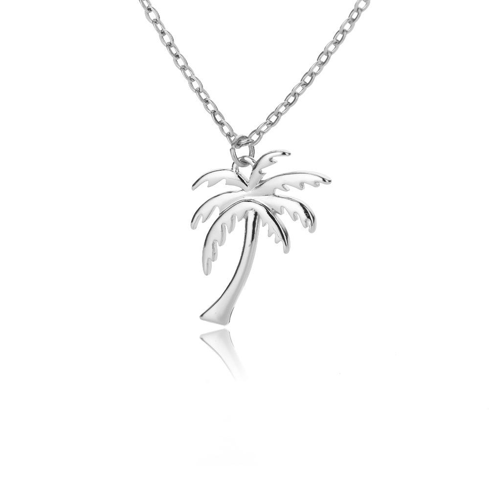 Stainless Steel Conch and Starfish Pendant Necklace - Ocean Vacation Style