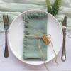 Reusable Linen Napkin Table Decoration Placemats Party Supply Cotton Napkin  Wedding