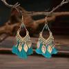 Bohemian Ethnic Tassel Earrings - Tribal Style for Holiday Travel Photography