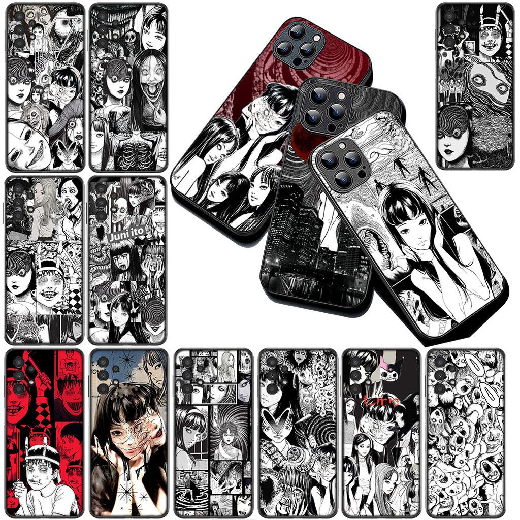 Cover for Samsung Galaxy S10 S8 S9 Plus A33 A34 A31 70 A71 A72 Note 20 9 8 S10E Casing Phone Case Horror Junji Ito Tomie Cartoon