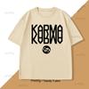 Kpop Korean Karma Album T Shirt SKZ World Tour 2025 TShirt Men Women Soft Comfortable Tshirt Casual Cotton Short Sleeve Tops