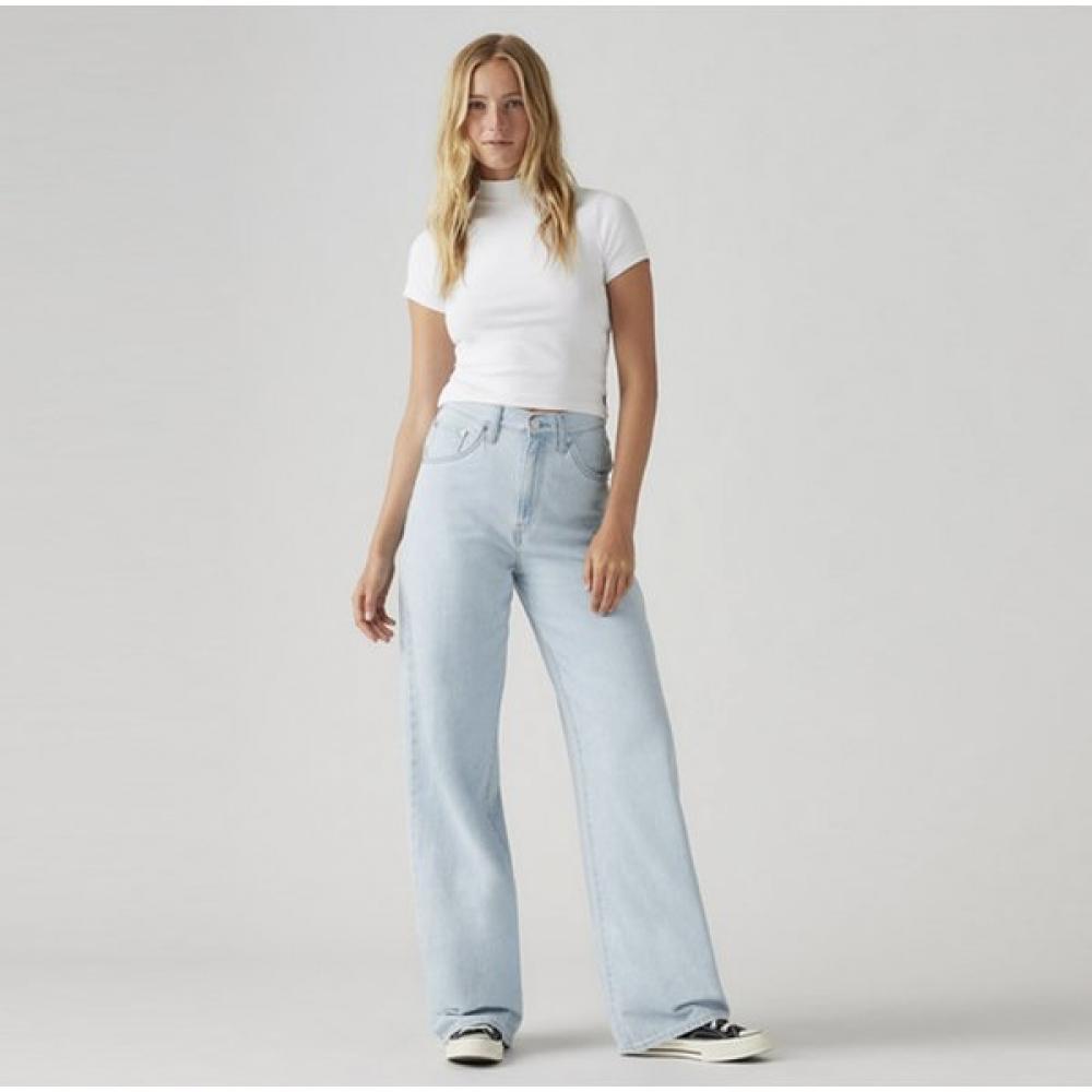 Levi S Women S Wide Baggy Denim pantS 001up0001 64(25)/74