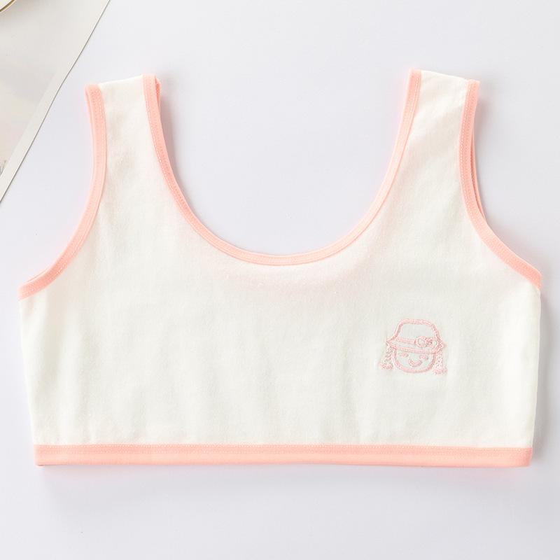 Girls' Cotton Training Bra - Youth, Students, Primary School, Tweens