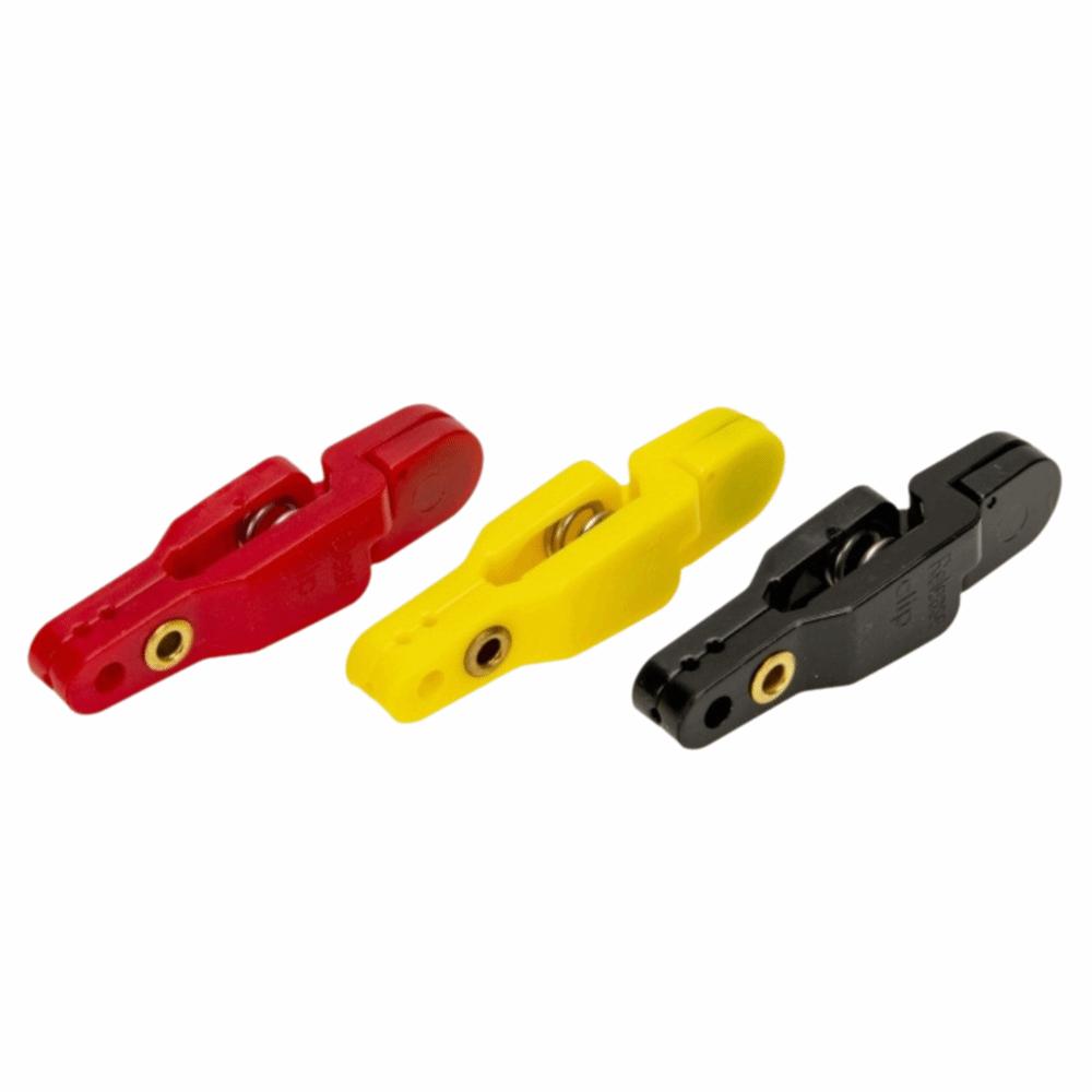 3PCS with Steel Line Fishing Line Release Clips ABS 3 Colors Fishing Quick Release Clips Lightweight