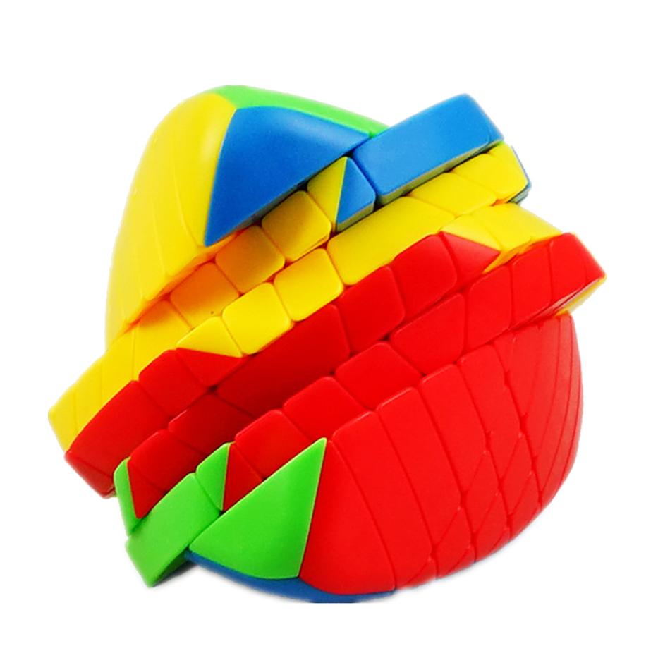 Shengshou 6X6X6 Mastermorphix Speed Cube 6X6 Rice Dumpling Magic Puzzle Cube Shengshou 6X6 Pyramid-Shaped Cubo Magico