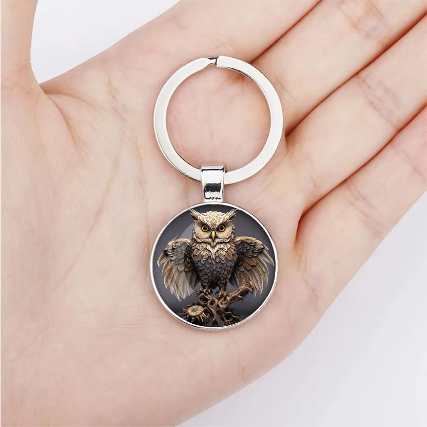 

Ретро-трансграничный креативный брелок One Size коричневый