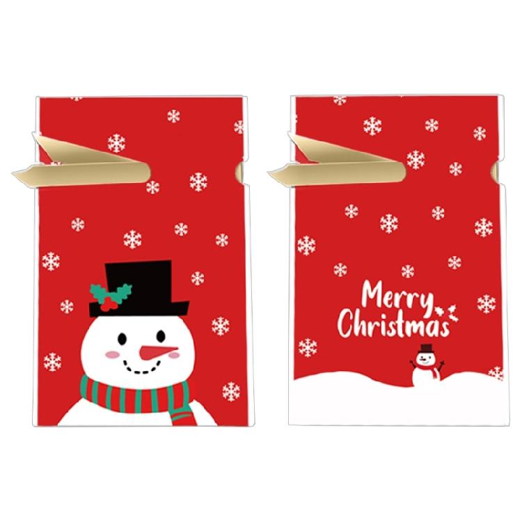 50pcs Christmas Presents Bags Candy Bag Christmas Decorations New Year Presents