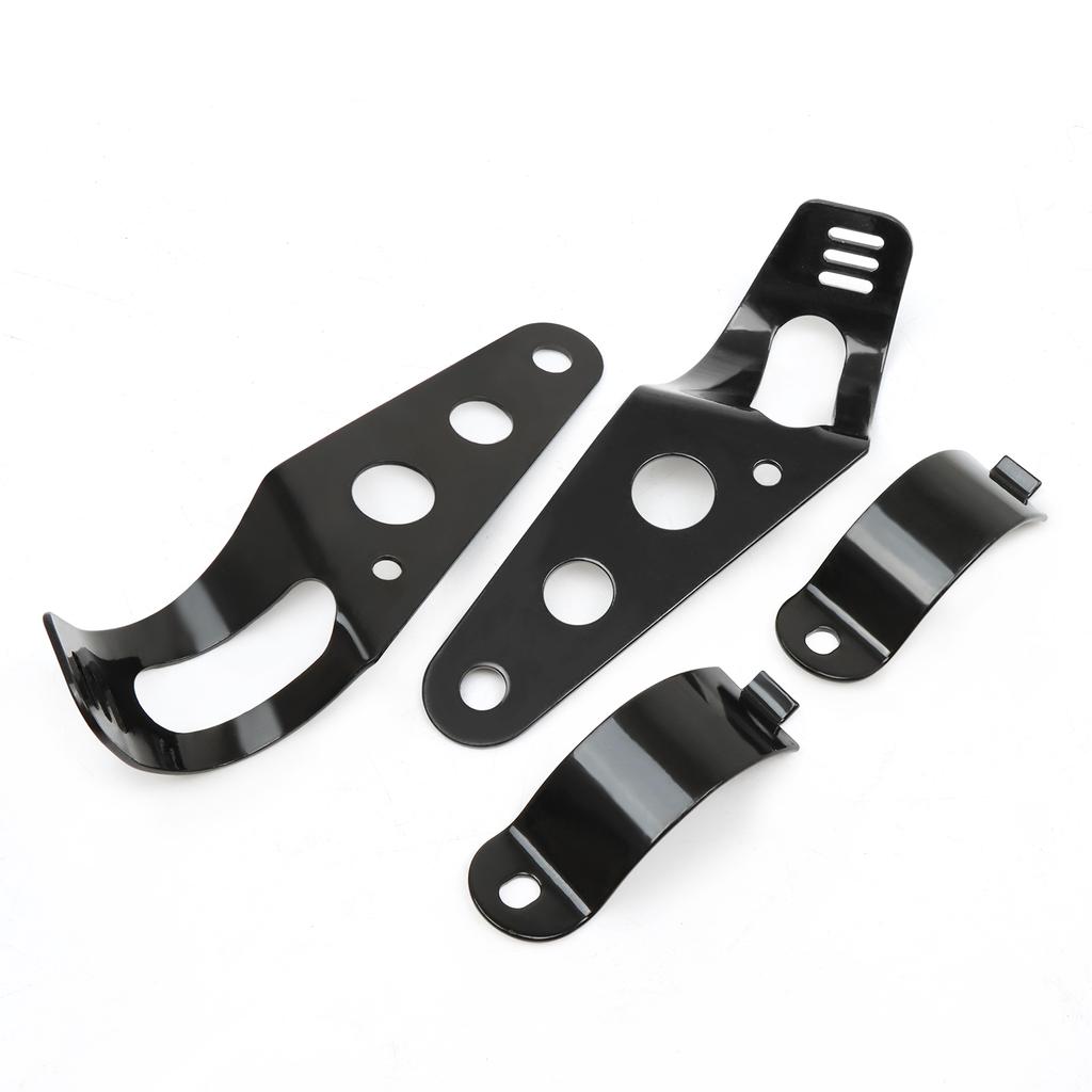 Universal For Honda Kawasaki Bobber Racer KZ1000 1100 KZ550 KZ650 26mm-37mm Fork Tube Motorcycle Headlight Mount Bracket