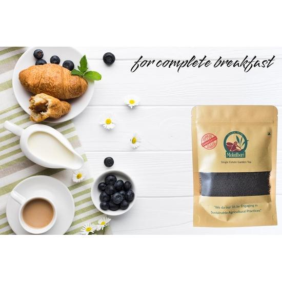MOKALBARI Assam Strong CTC 1Kg Black Tea Second Flush | Chai Patti | Kadak Chai | Whole Leaf Tea | Rainforest Alliance Certified