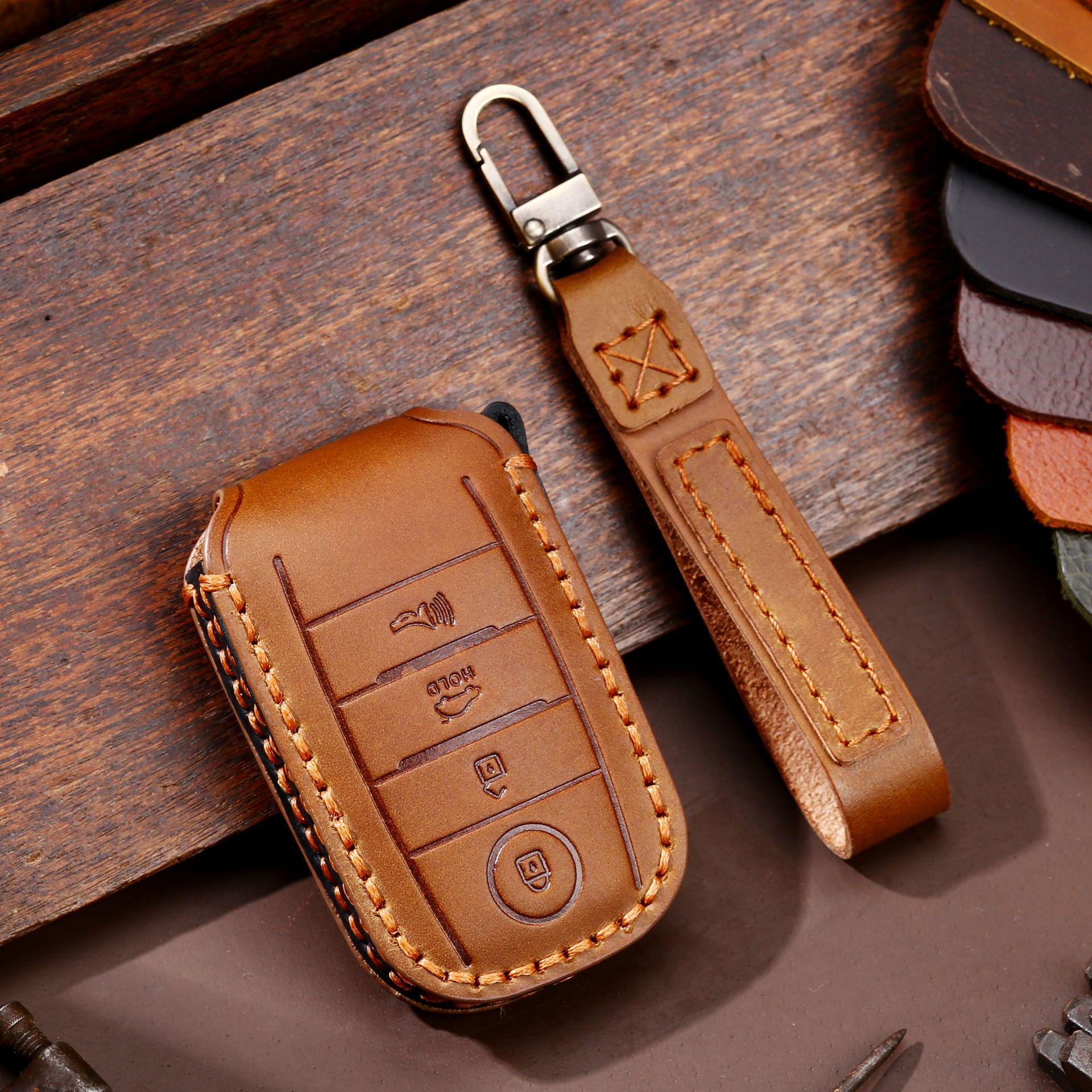 

Чехол для ключа Kia: Совместимая сумка для ключей от корейской машины Cross-Border Full Series